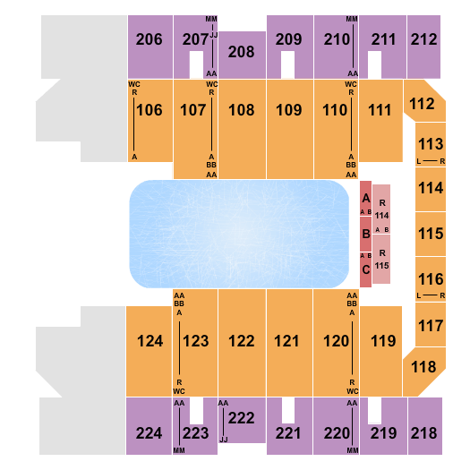 Macon Centreplex Disney On Ice Seating Chart